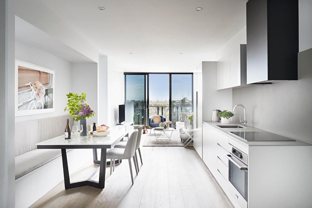 Tyrian Albert Park Lake Ville de Ville de Melbourne Extérieur photo The kitchen of a typical apartment